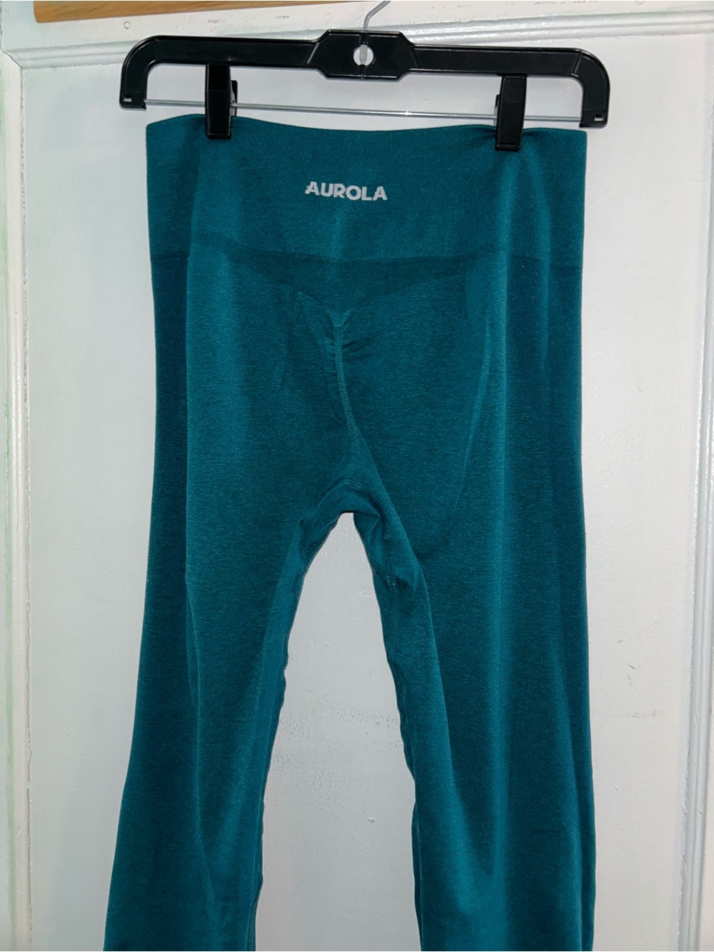 Woman Teal Stretch Bottoms